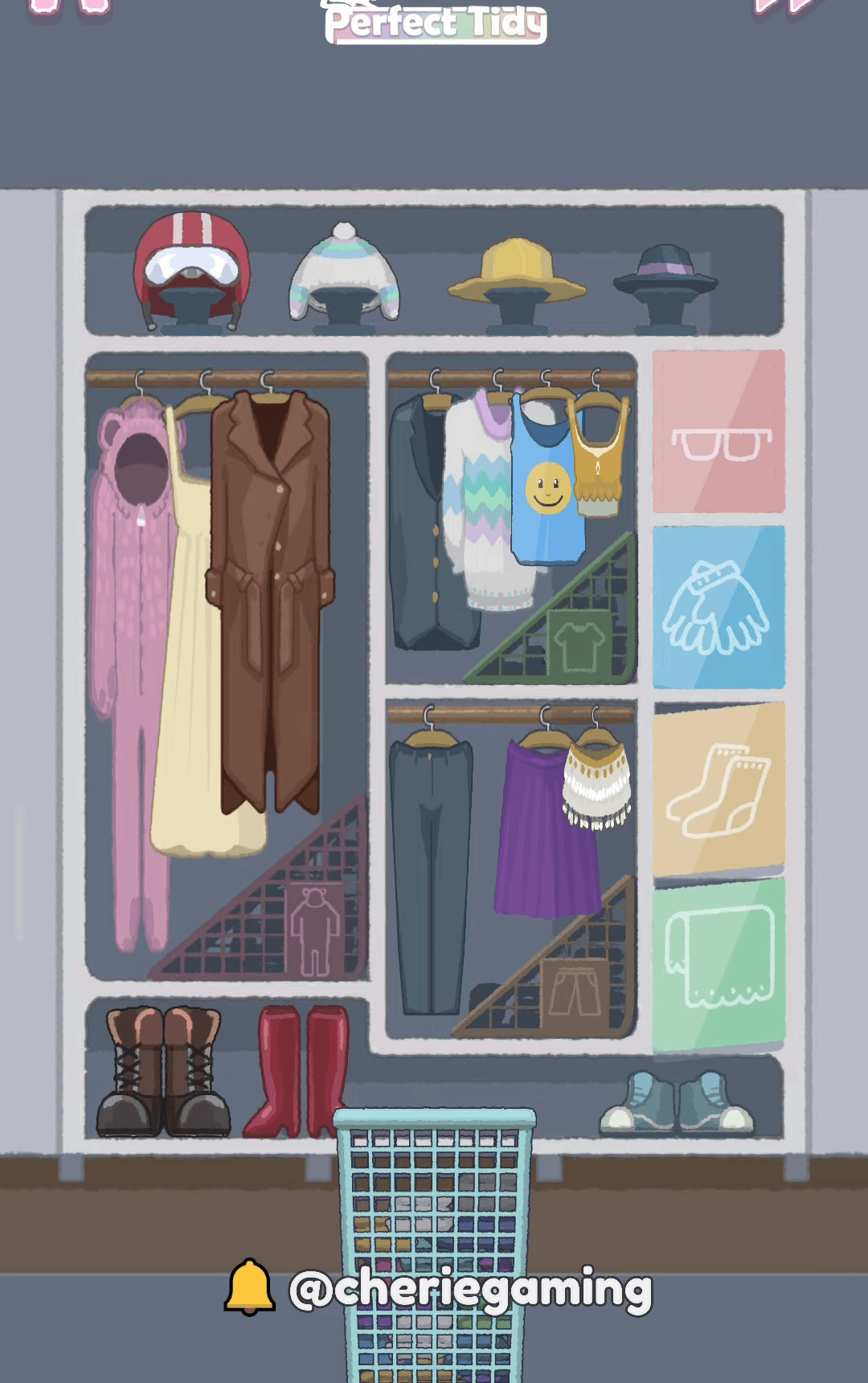 Perfect Tidy Level 13 Complete Walkthrough