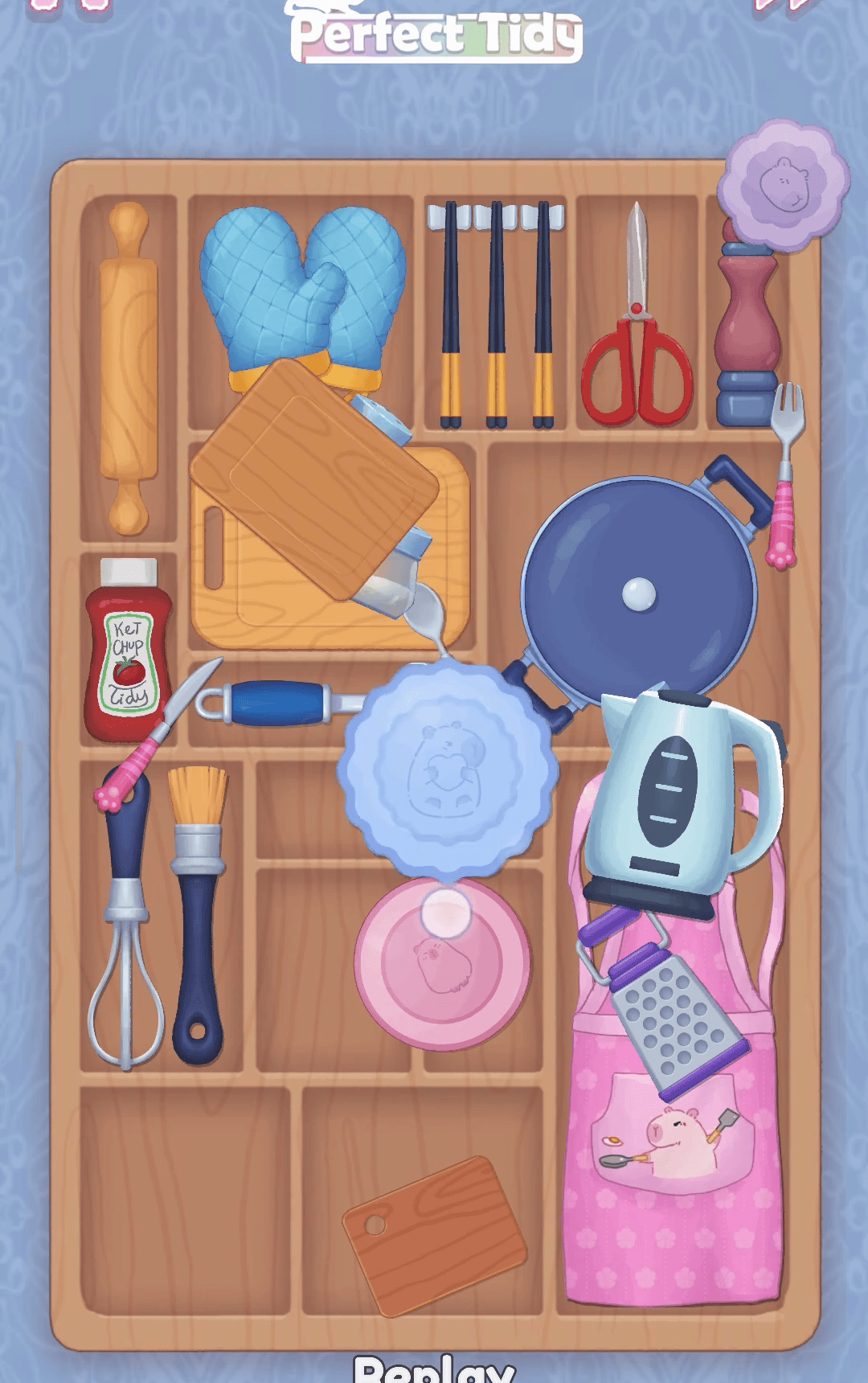 Perfect Tidy Level 146 Complete Walkthrough