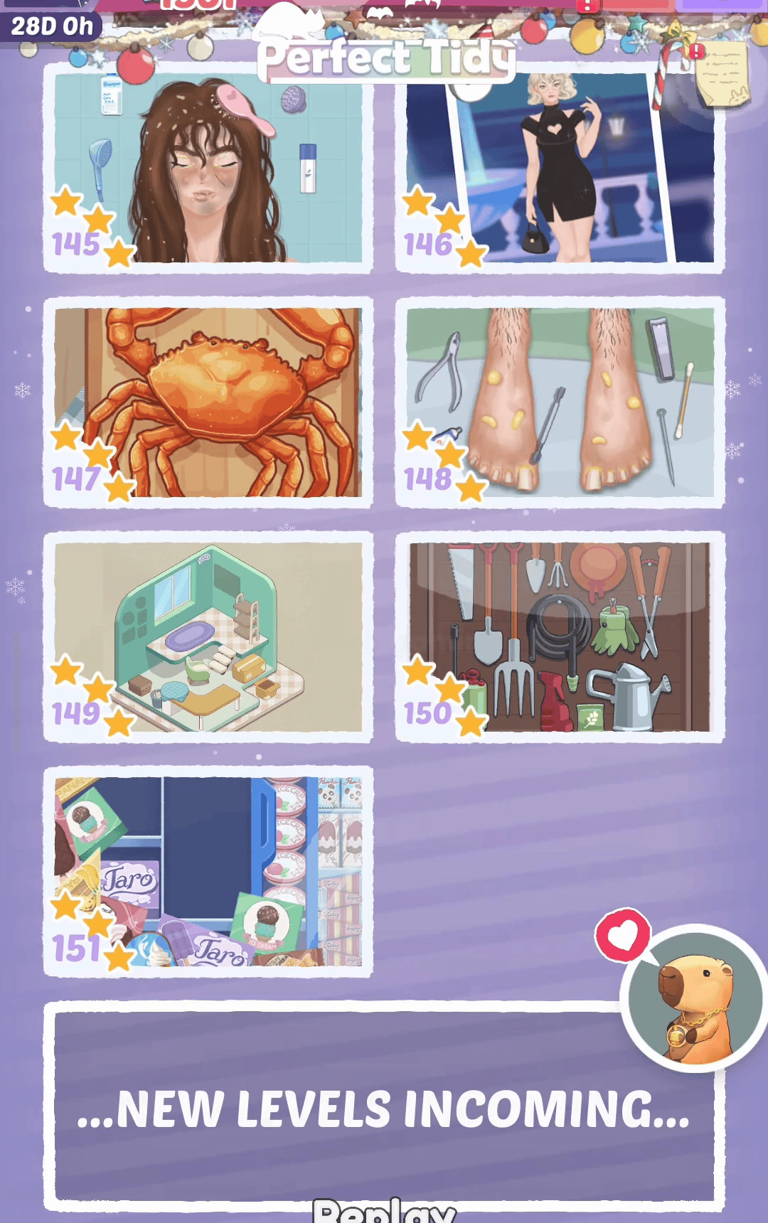 Perfect Tidy Level 148 Complete Walkthrough