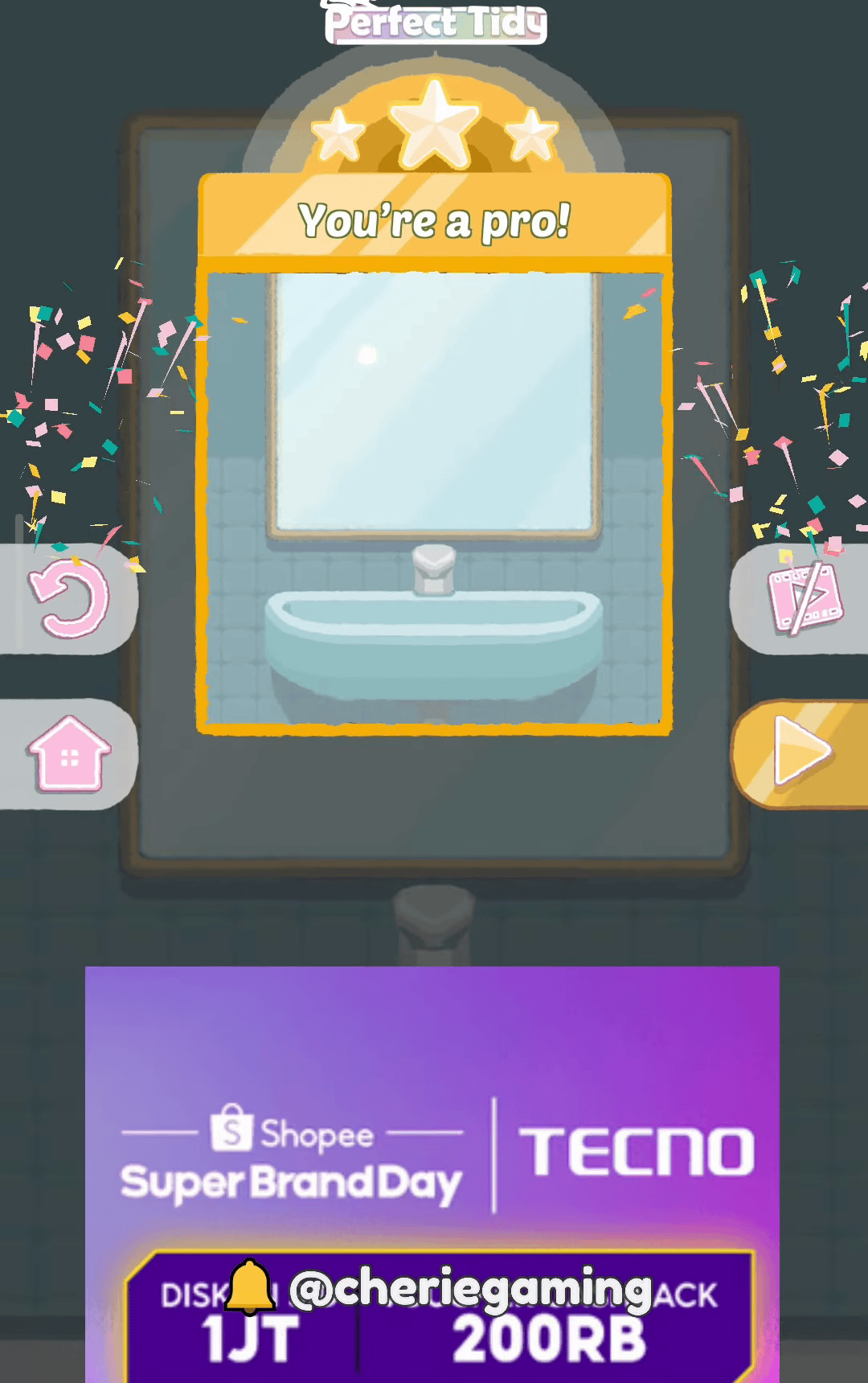 Perfect Tidy Level 22 Complete Walkthrough