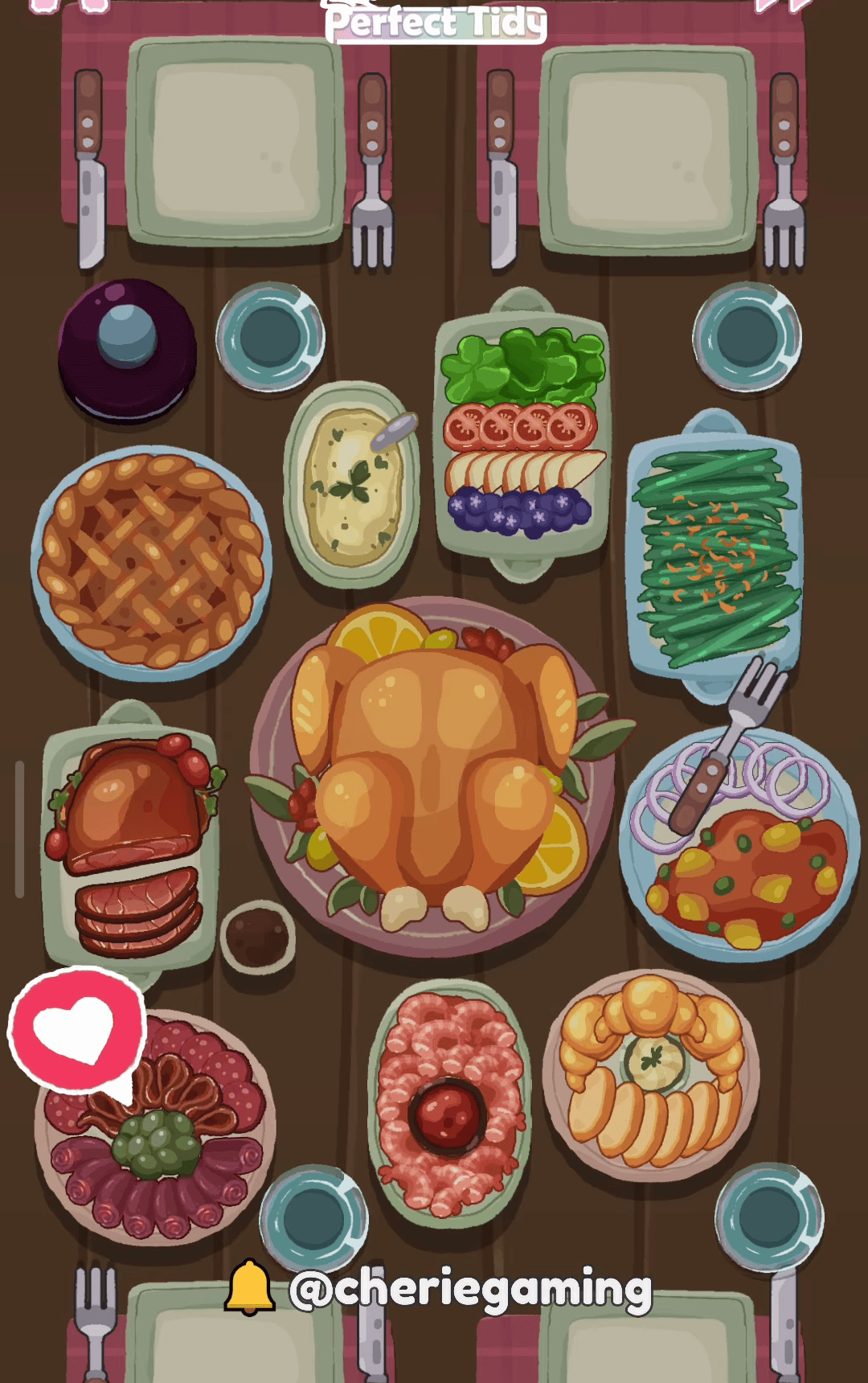 Perfect Tidy Thanksgiving Level 5 Complete Walkthrough