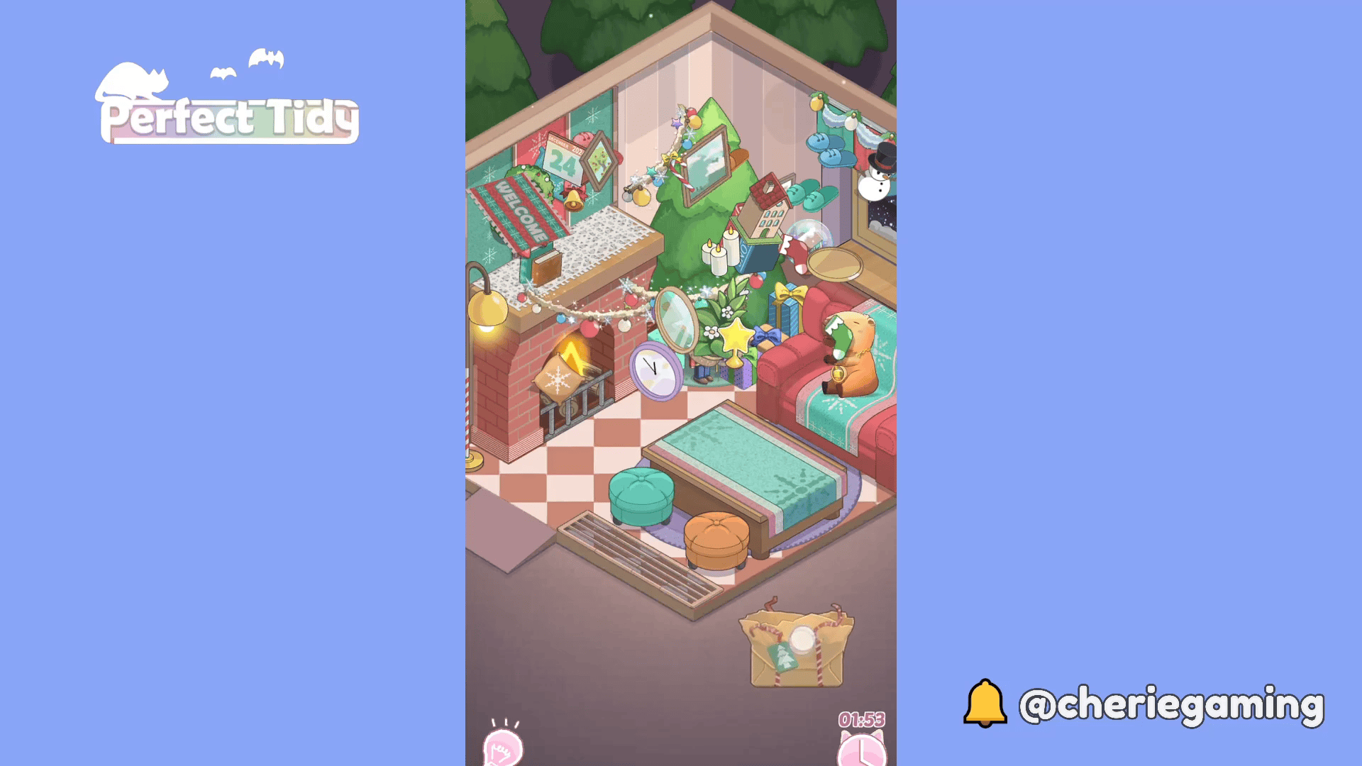 Perfect Tidy Christmas Level 3 Complete Walkthrough Step 3