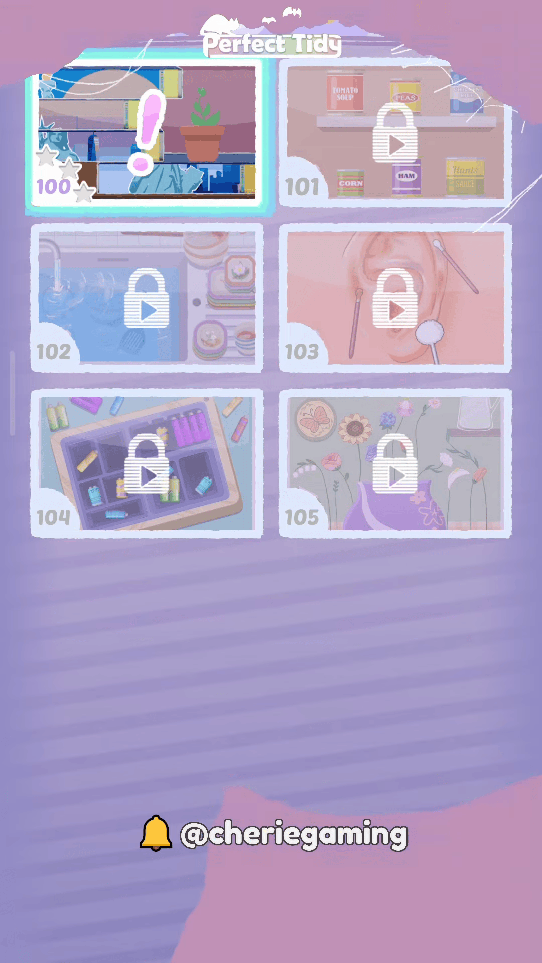 Perfect Tidy Level 100 Complete Walkthrough (Old Version) Step 1