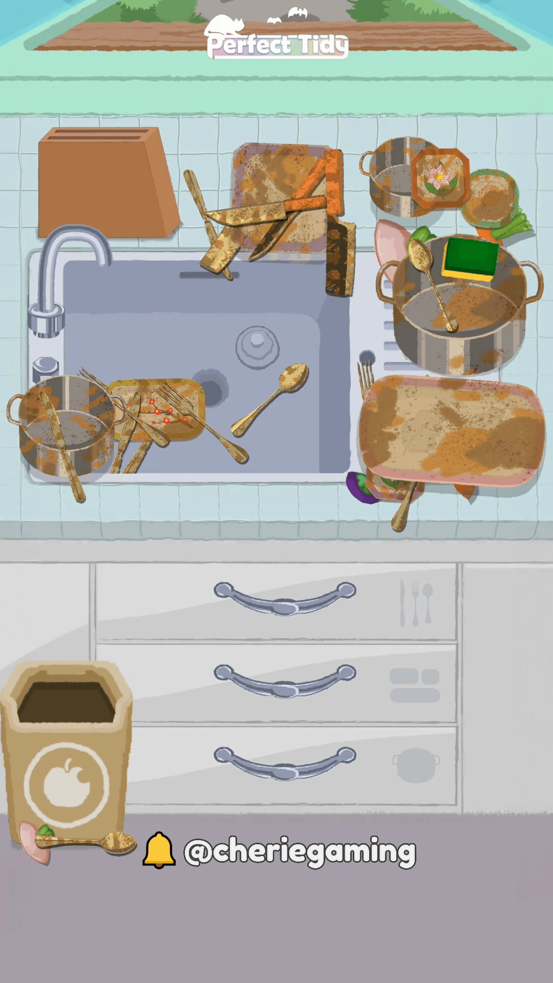 Perfect Tidy Level 113 Complete Walkthrough Step 1