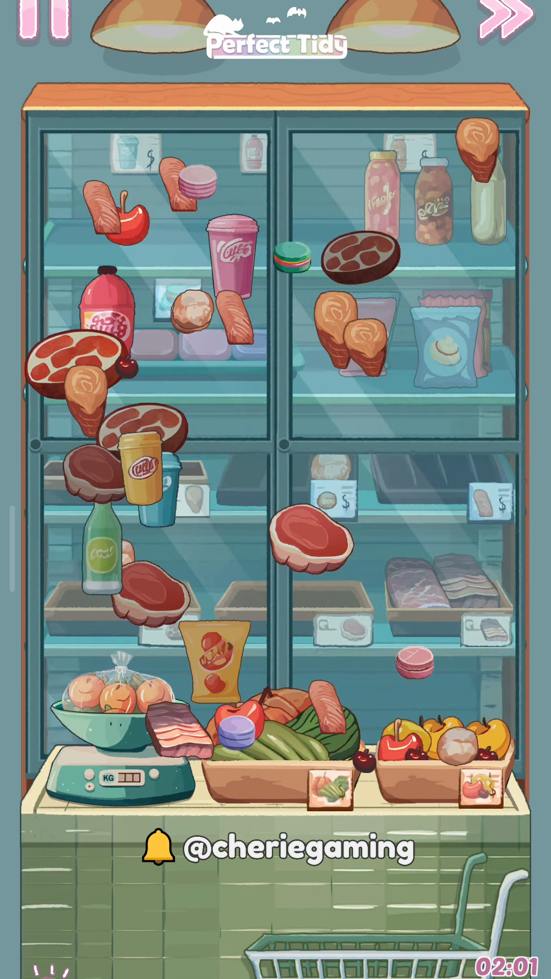 Perfect Tidy Level 123 Complete Walkthrough Step 2
