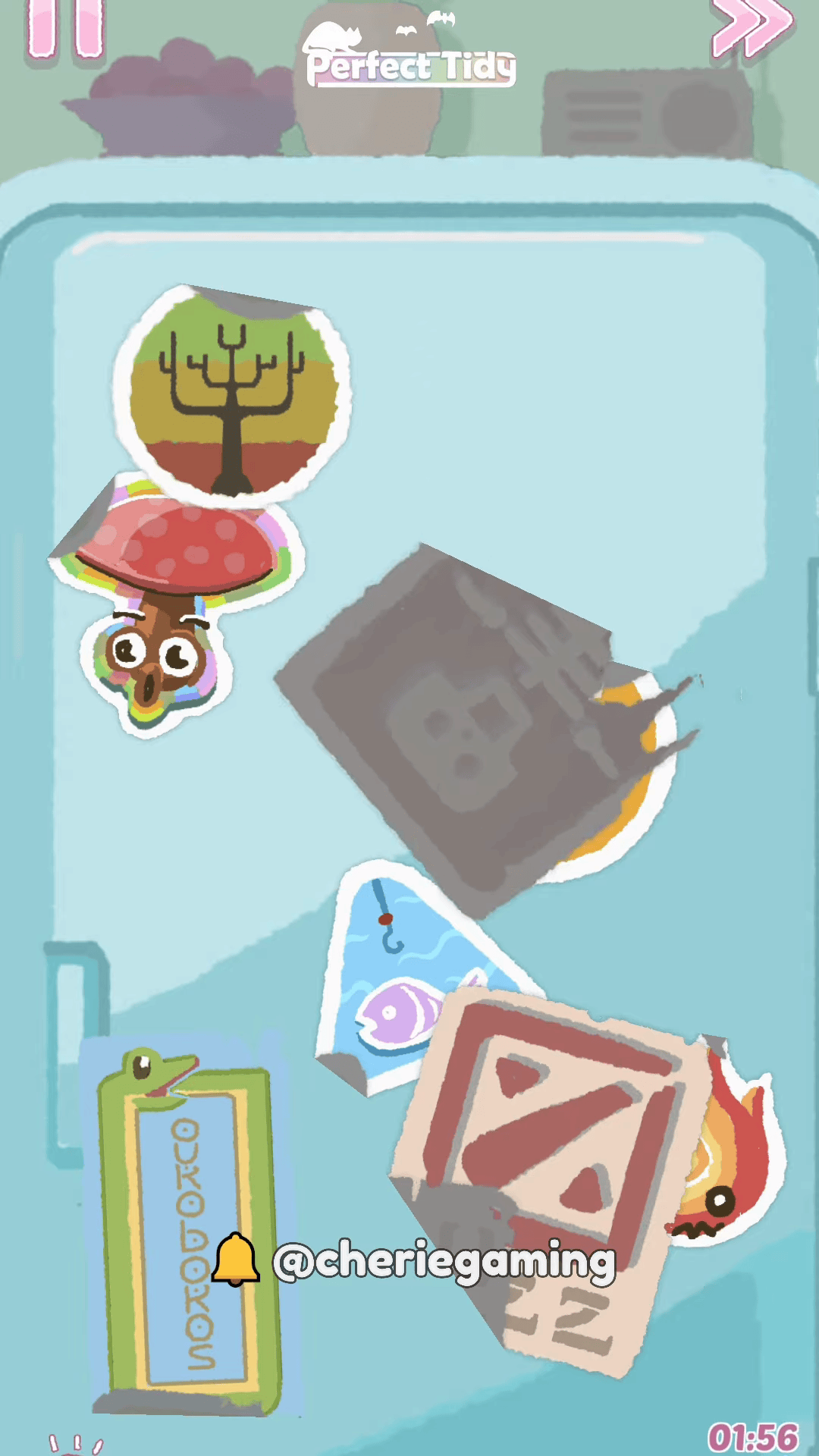 Perfect Tidy Level 124 Complete Walkthrough (Old Version) Step 2