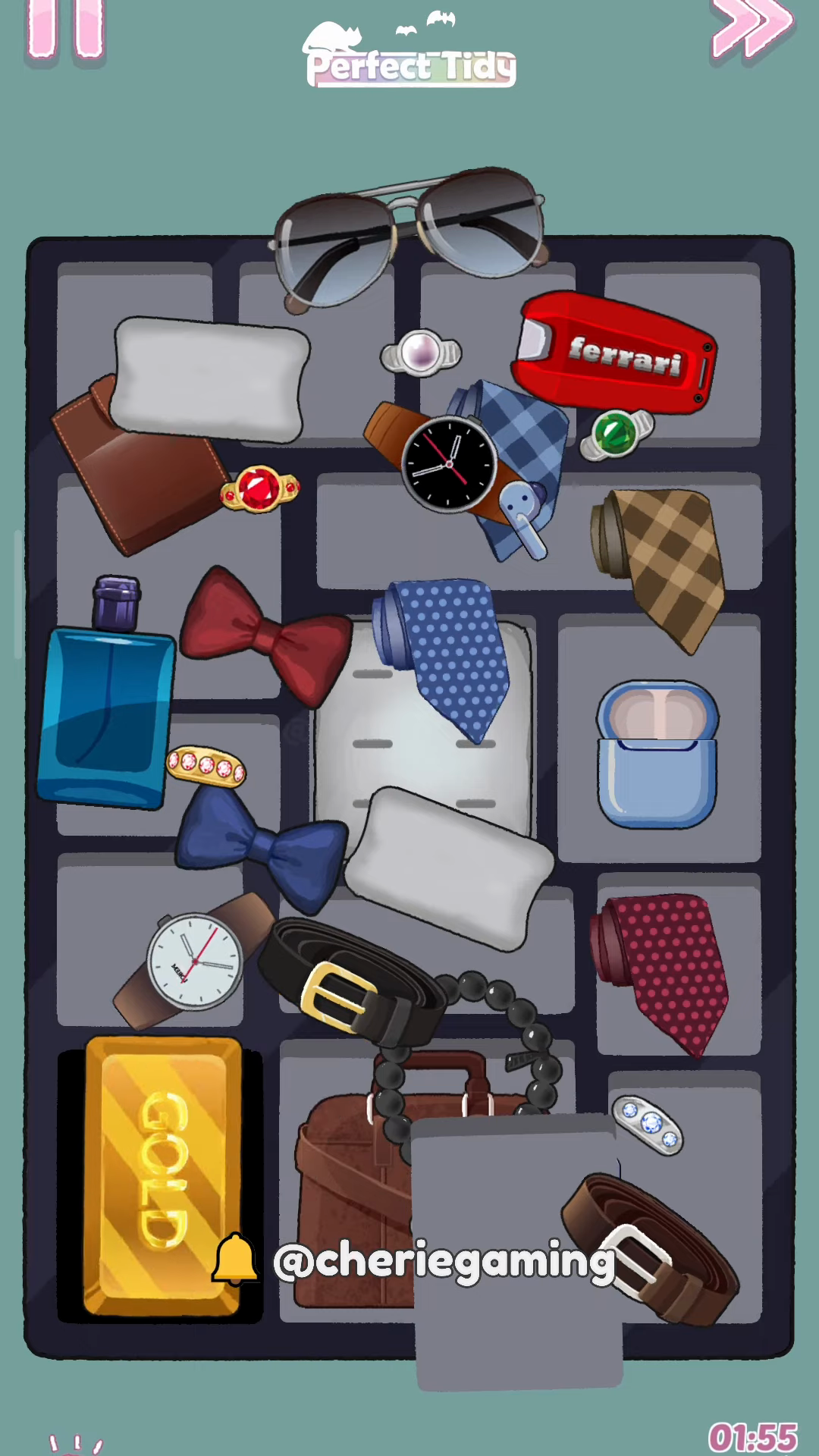 Perfect Tidy Level 34 Complete Walkthrough Step 1