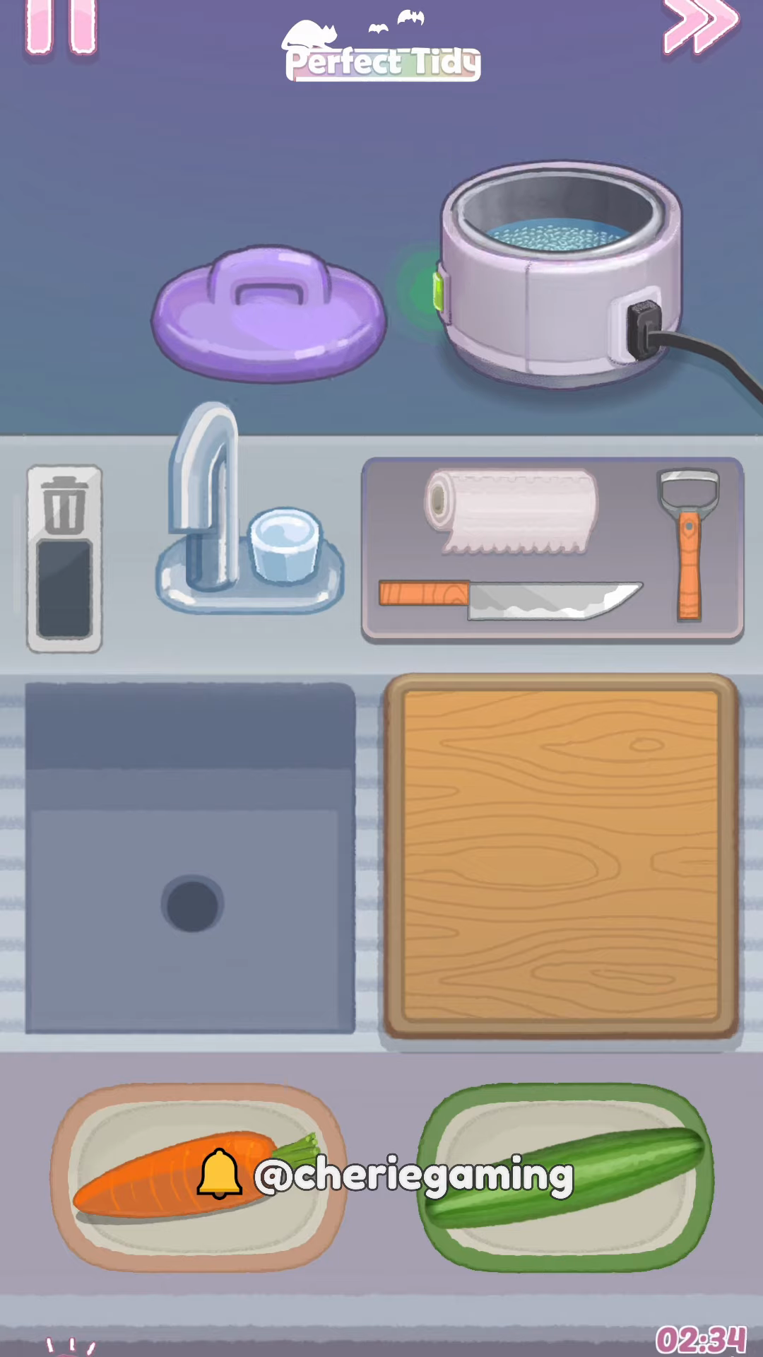 Perfect Tidy Level 90 Complete Walkthrough Step 1