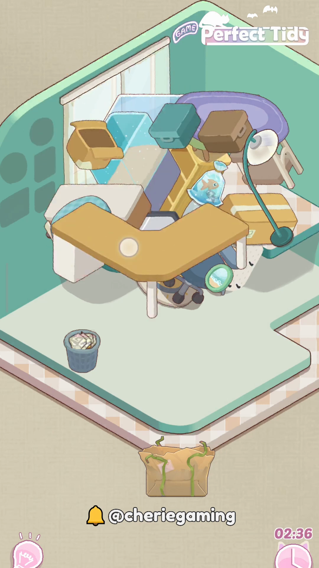 Perfect Tidy Level Unpacking Memories Level 1 Walkthrough Step 2