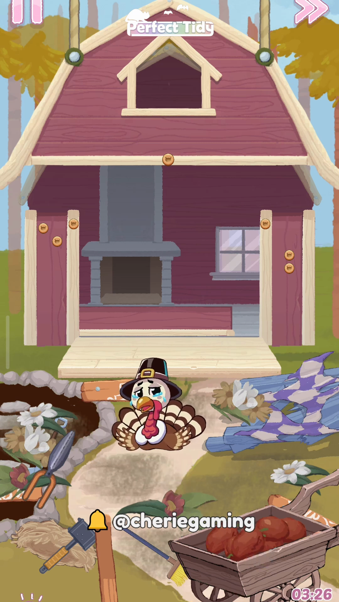 Perfect Tidy Thanksgiving Level 10 Complete Walkthrough Step 2
