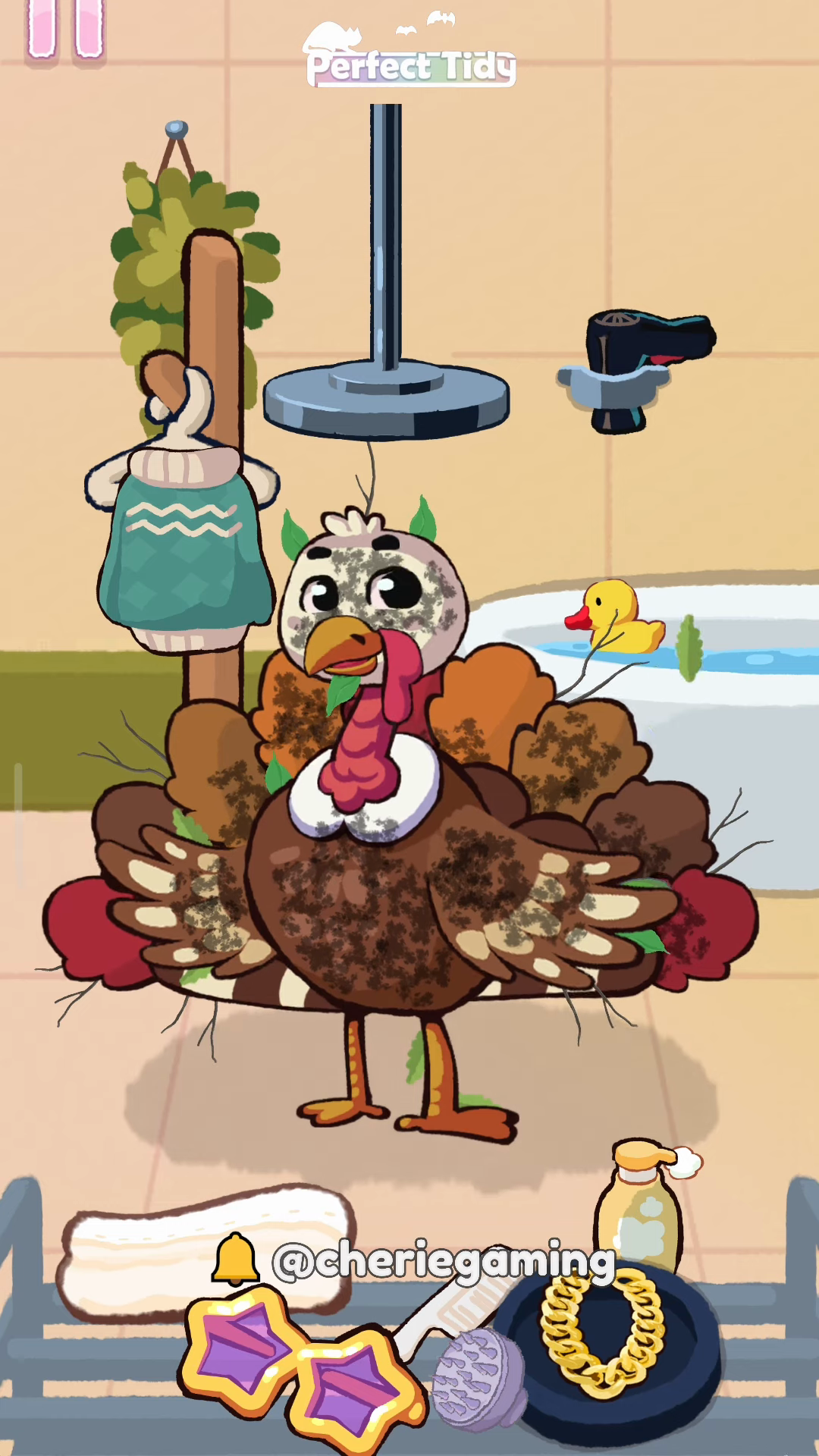 Perfect Tidy Thanksgiving Level 3 Complete Walkthrough Step 1