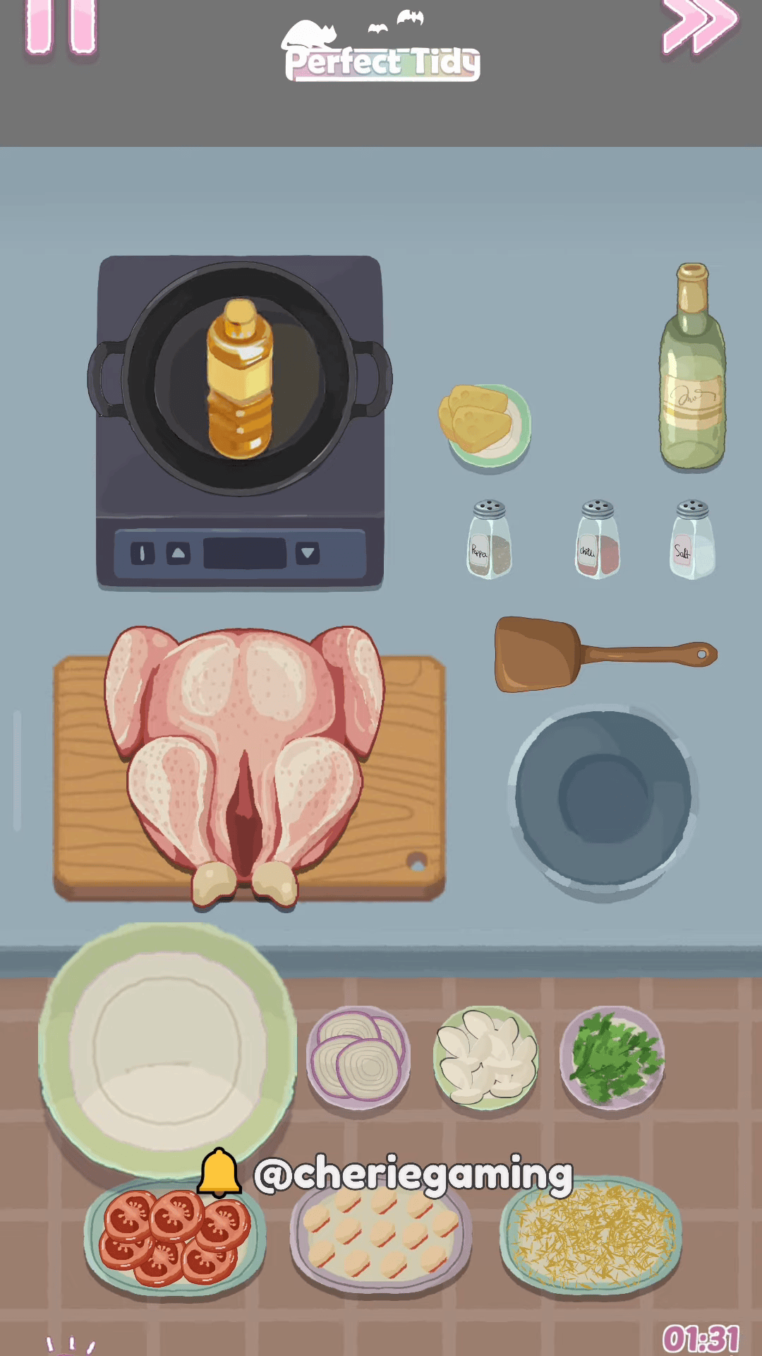 Perfect Tidy Thanksgiving Level 4 Complete Walkthrough Step 4