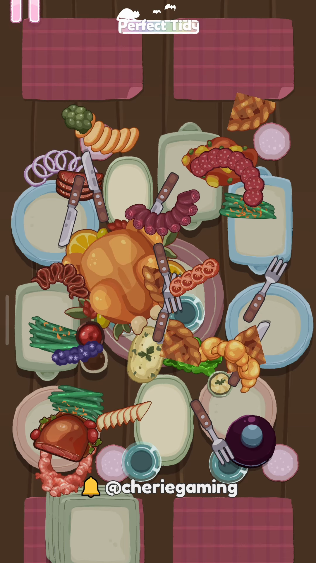 Perfect Tidy Thanksgiving Level 5 Complete Walkthrough Step 1