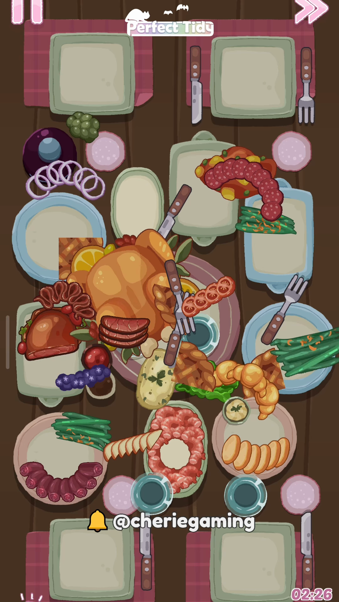 Perfect Tidy Thanksgiving Level 5 Complete Walkthrough Step 2