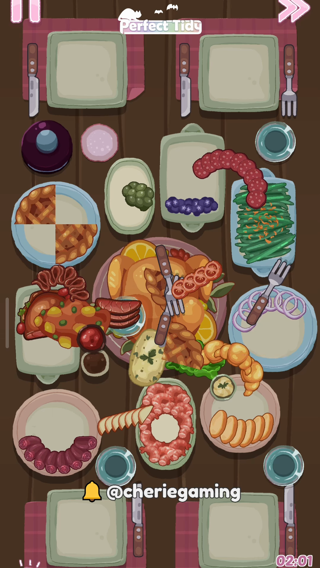 Perfect Tidy Thanksgiving Level 5 Complete Walkthrough Step 3