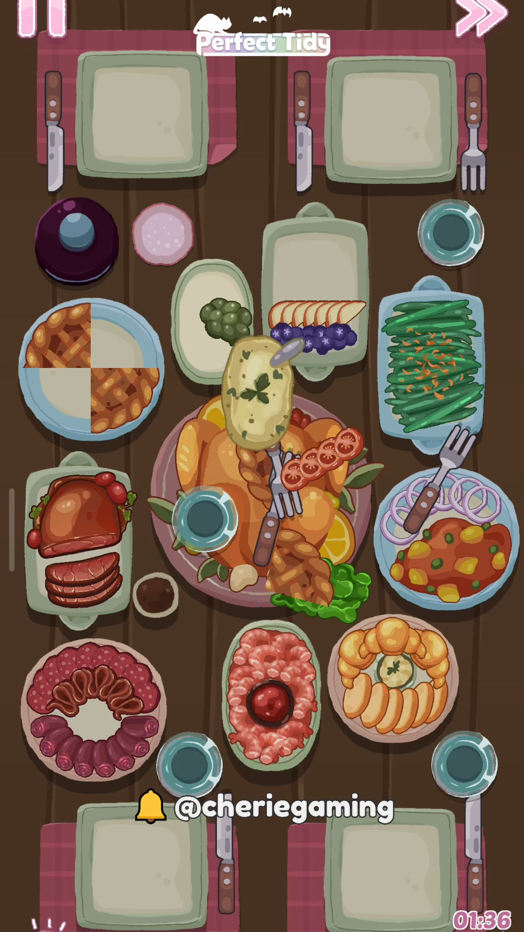 Perfect Tidy Thanksgiving Level 5 Complete Walkthrough Step 4