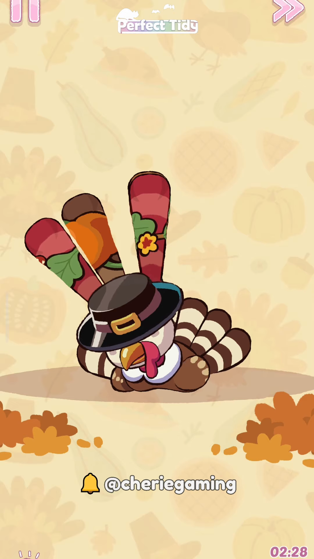 Perfect Tidy Thanksgiving Level 6 Complete Walkthrough Step 1