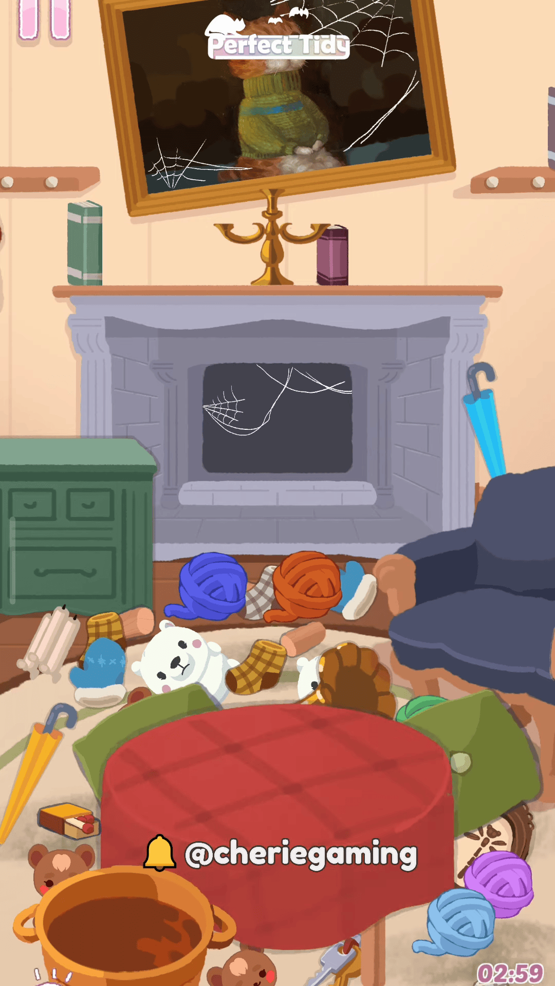 Perfect Tidy Thanksgiving Level 8 Complete Walkthrough Step 1